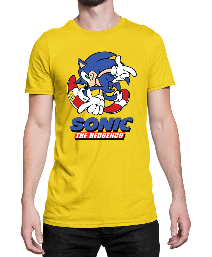 Мъжка Тениска Sonic The Hedgehog Sonic 10