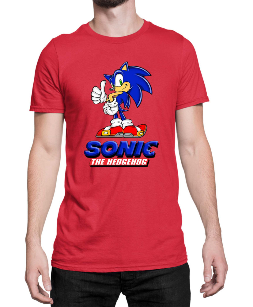 Мъжка Тениска Sonic The Hedgehog Sonic 11