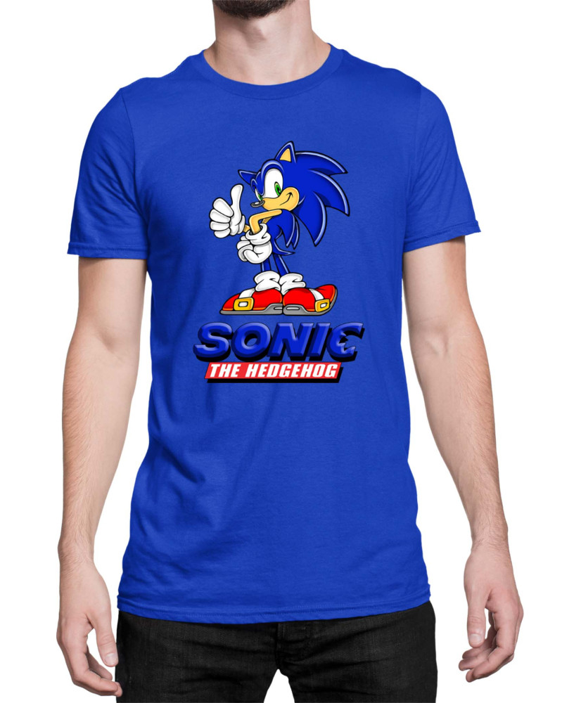 Мъжка Тениска Sonic The Hedgehog Sonic 11