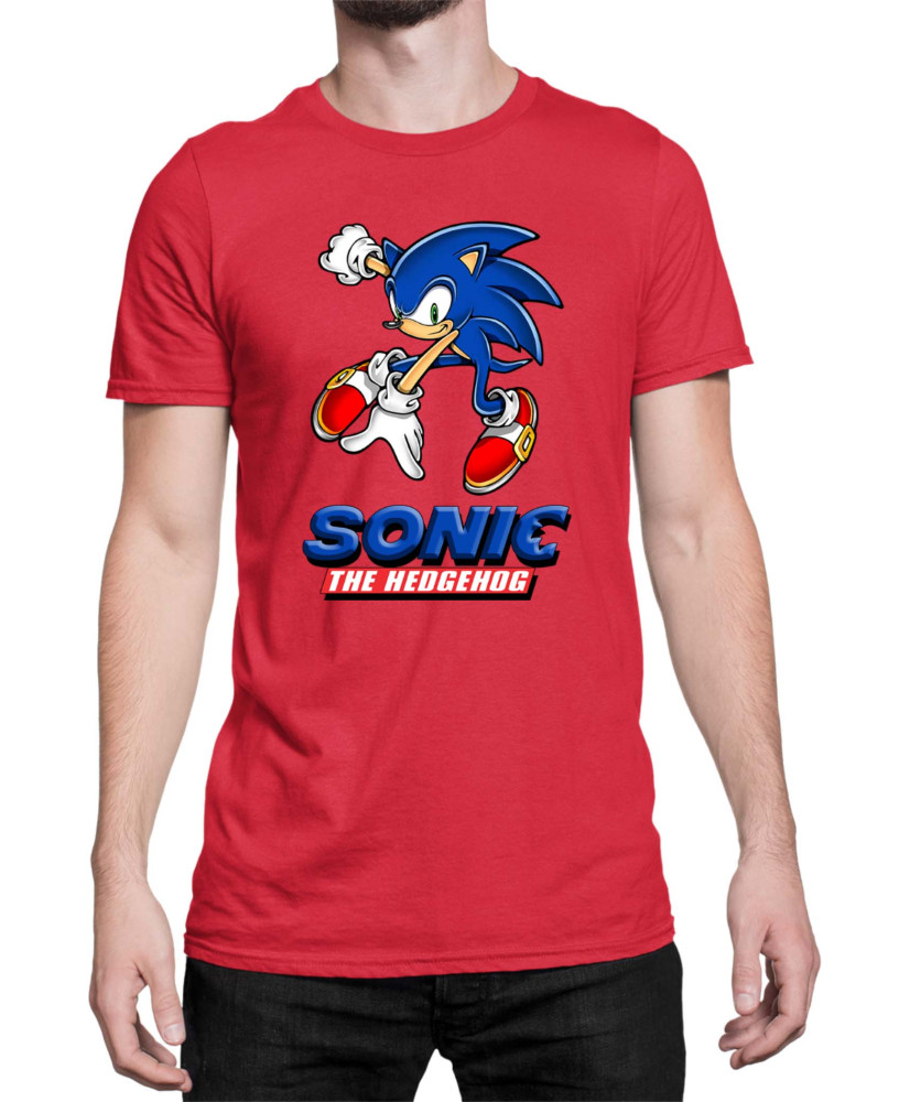 Мъжка Тениска Sonic The Hedgehog Sonic 12