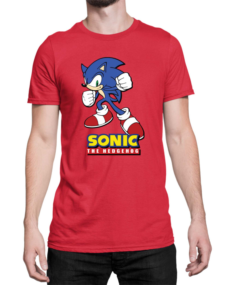 Мъжка Тениска Sonic The Hedgehog Sonic 14 Мъжка Тениска Sonic The Hedgehog Sonic 14