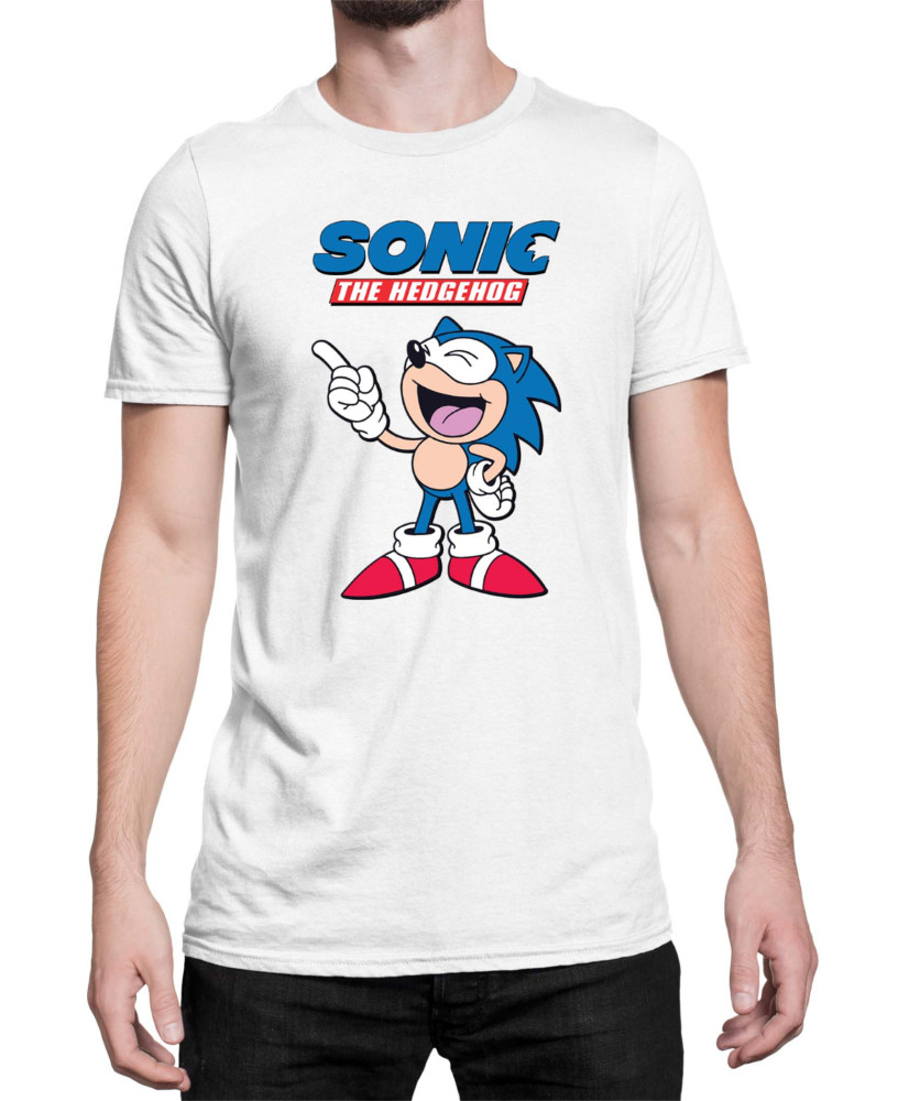 Мъжка Тениска Sonic The Hedgehog Sonic 17