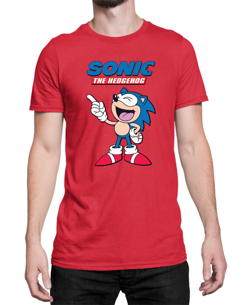 Мъжка Тениска Sonic The Hedgehog Sonic 17