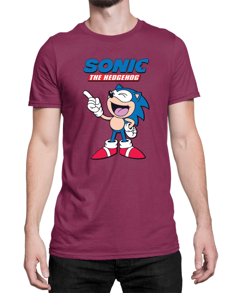 Мъжка Тениска Sonic The Hedgehog Sonic 17