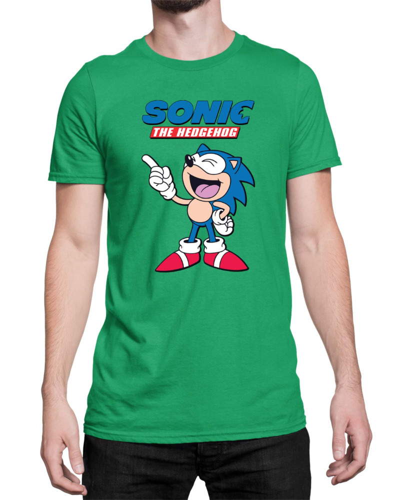 Мъжка Тениска Sonic The Hedgehog Sonic 17