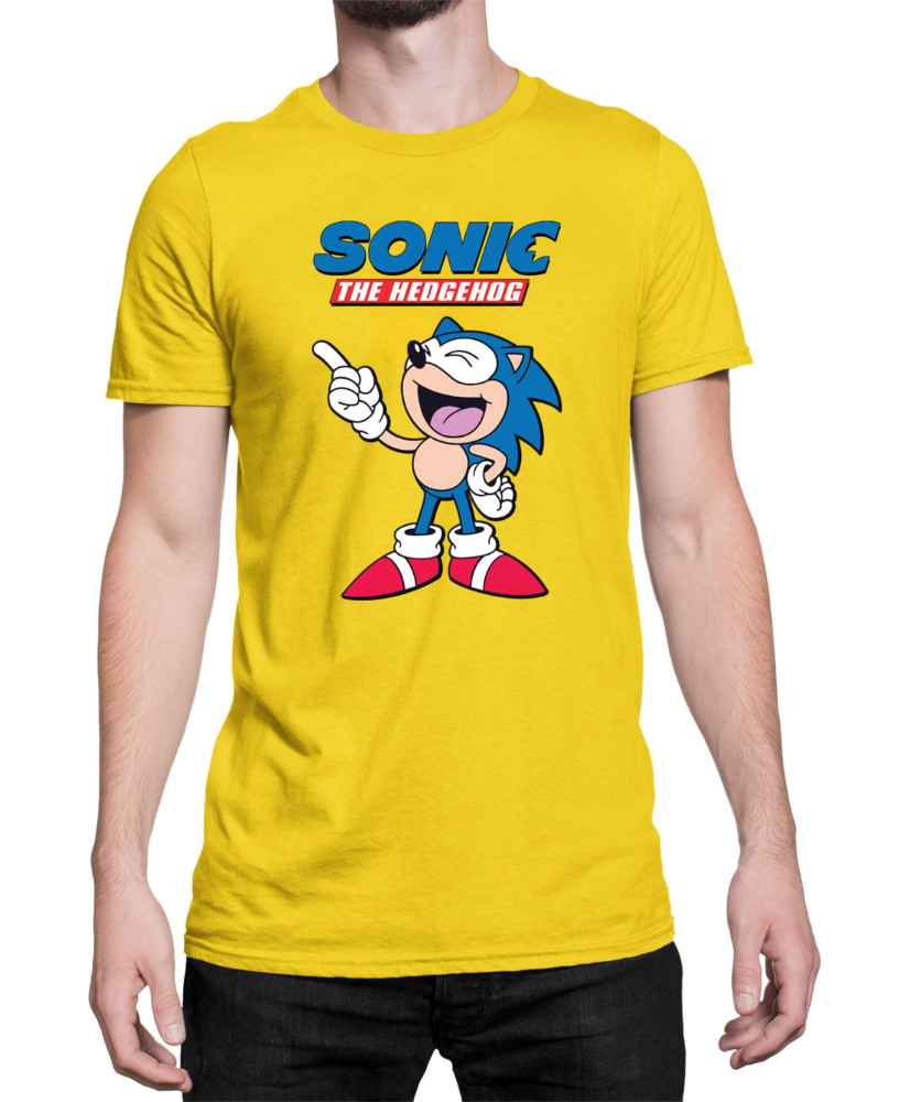 Мъжка Тениска Sonic The Hedgehog Sonic 17