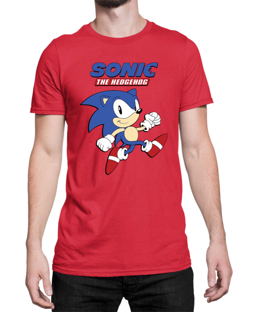 Мъжка Тениска Sonic The Hedgehog Sonic 18