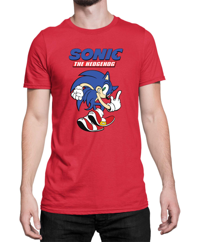 Мъжка Тениска Sonic The Hedgehog Sonic 19
