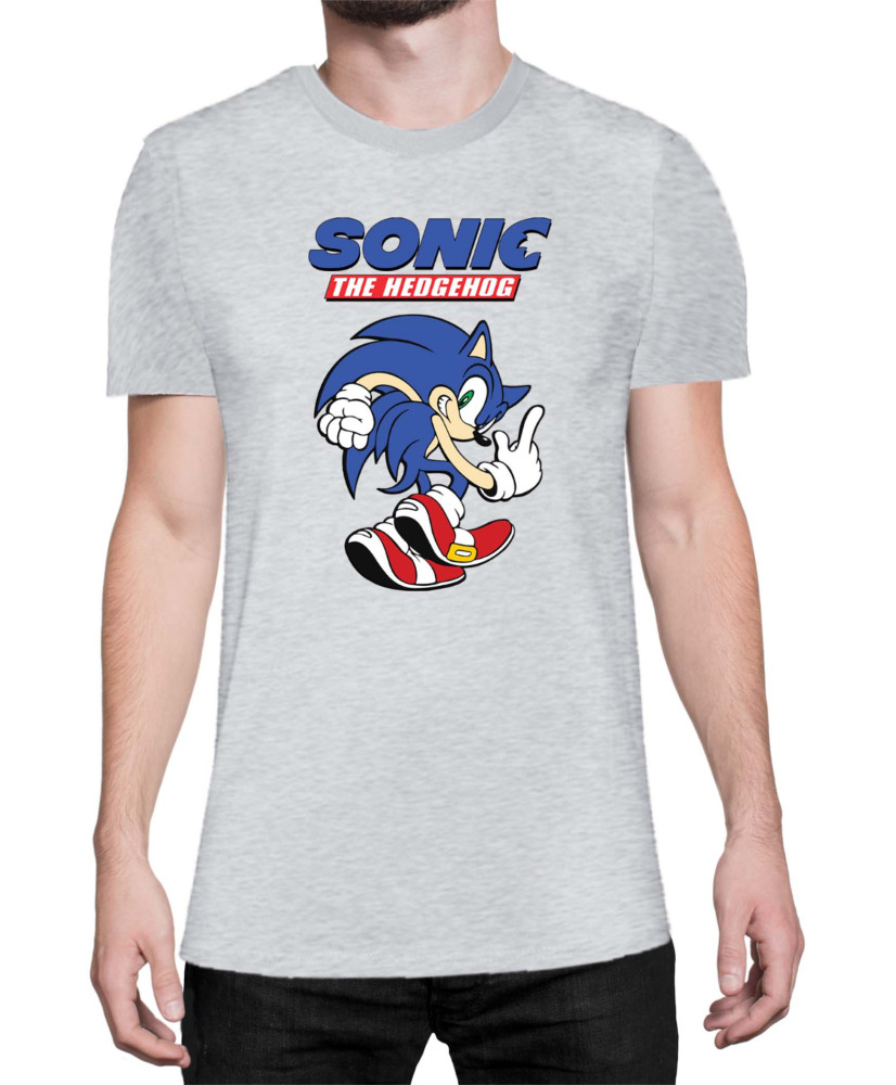 Мъжка Тениска Sonic The Hedgehog Sonic 19