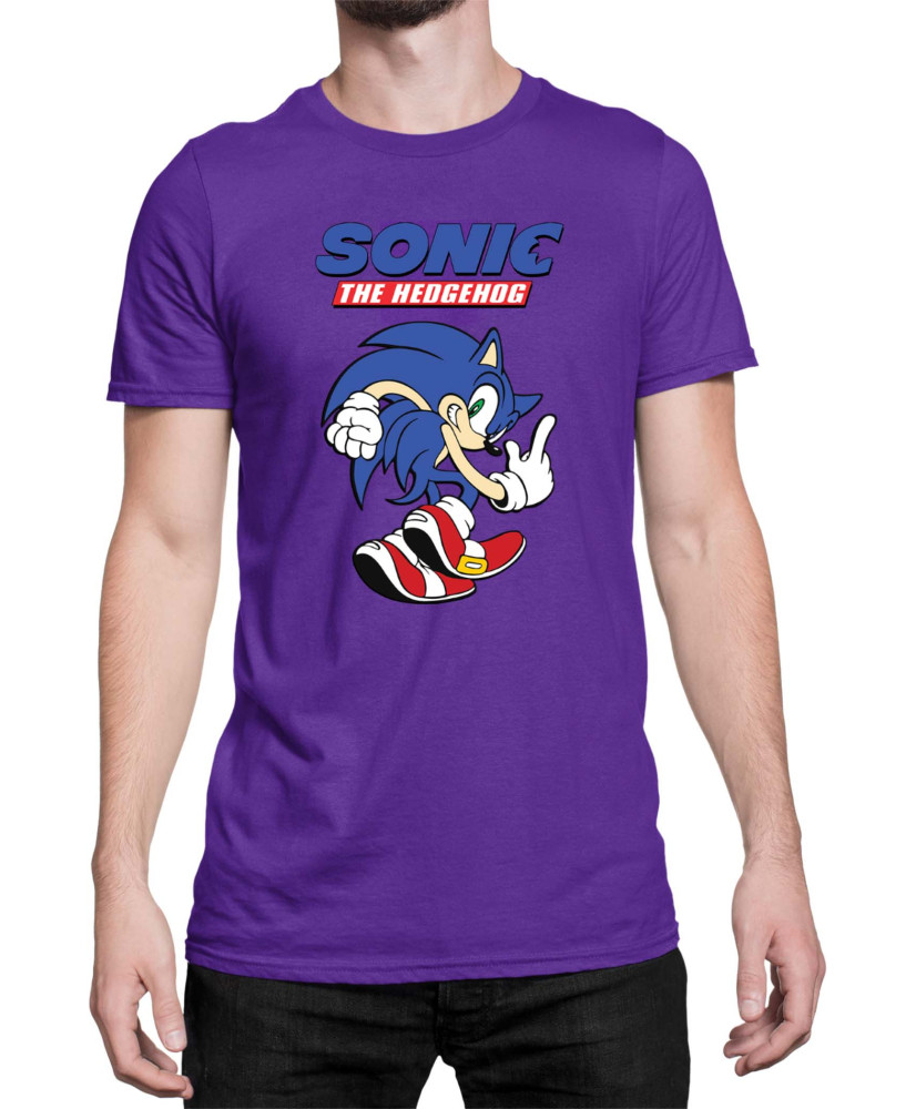 Мъжка Тениска Sonic The Hedgehog Sonic 19