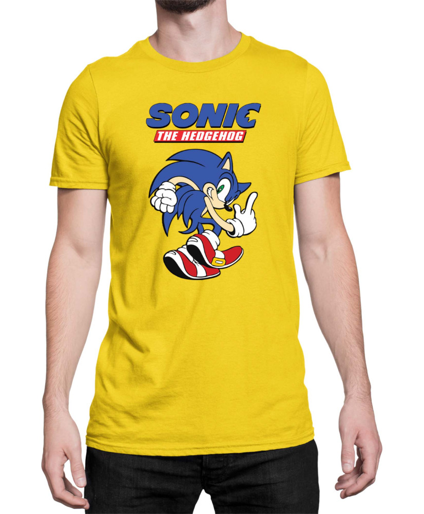 Мъжка Тениска Sonic The Hedgehog Sonic 19 Мъжка Тениска Sonic The Hedgehog Sonic 19