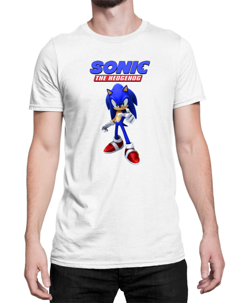 Мъжка Тениска Sonic The Hedgehog Sonic 24