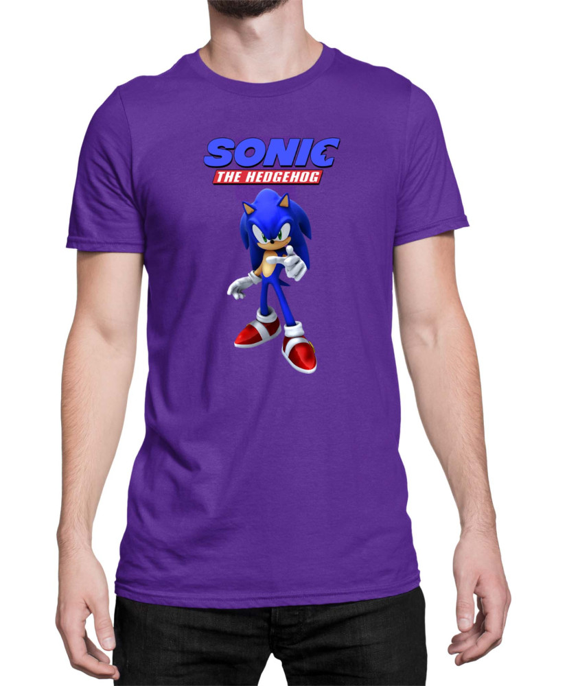 Мъжка Тениска Sonic The Hedgehog Sonic 24