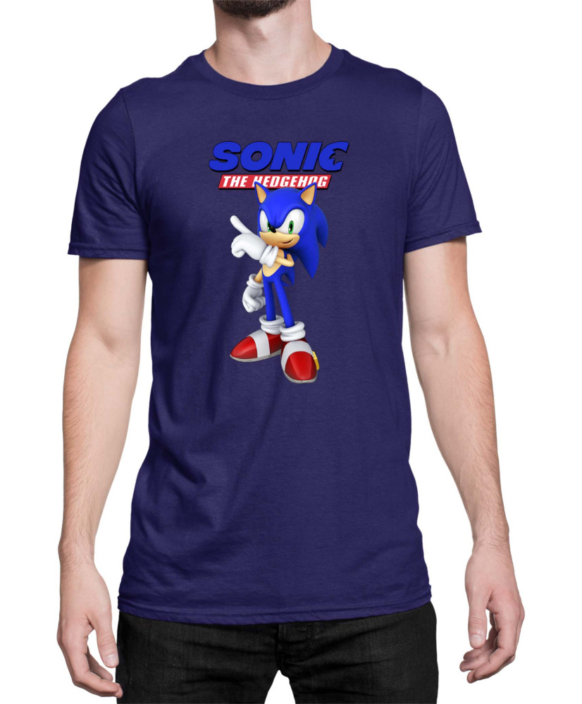 Мъжка Тениска Sonic The Hedgehog Sonic 26 Мъжка Тениска Sonic The Hedgehog Sonic 26