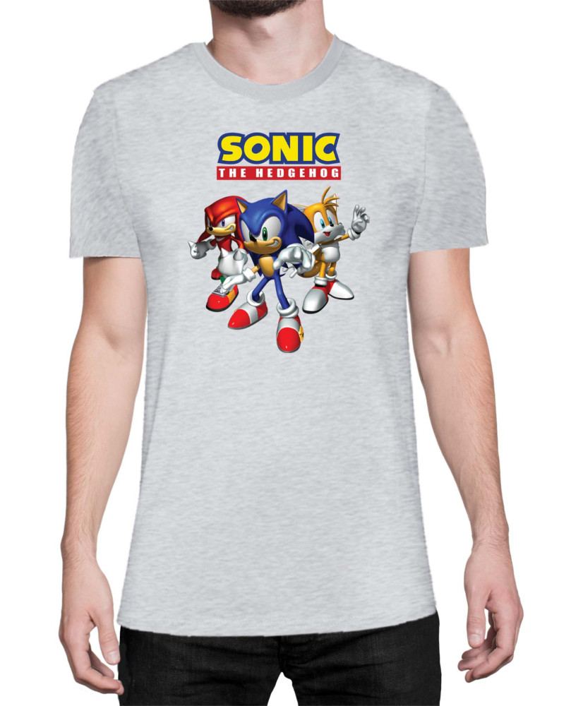 Мъжка Тениска Sonic The Hedgehog Sonic And Friends 03