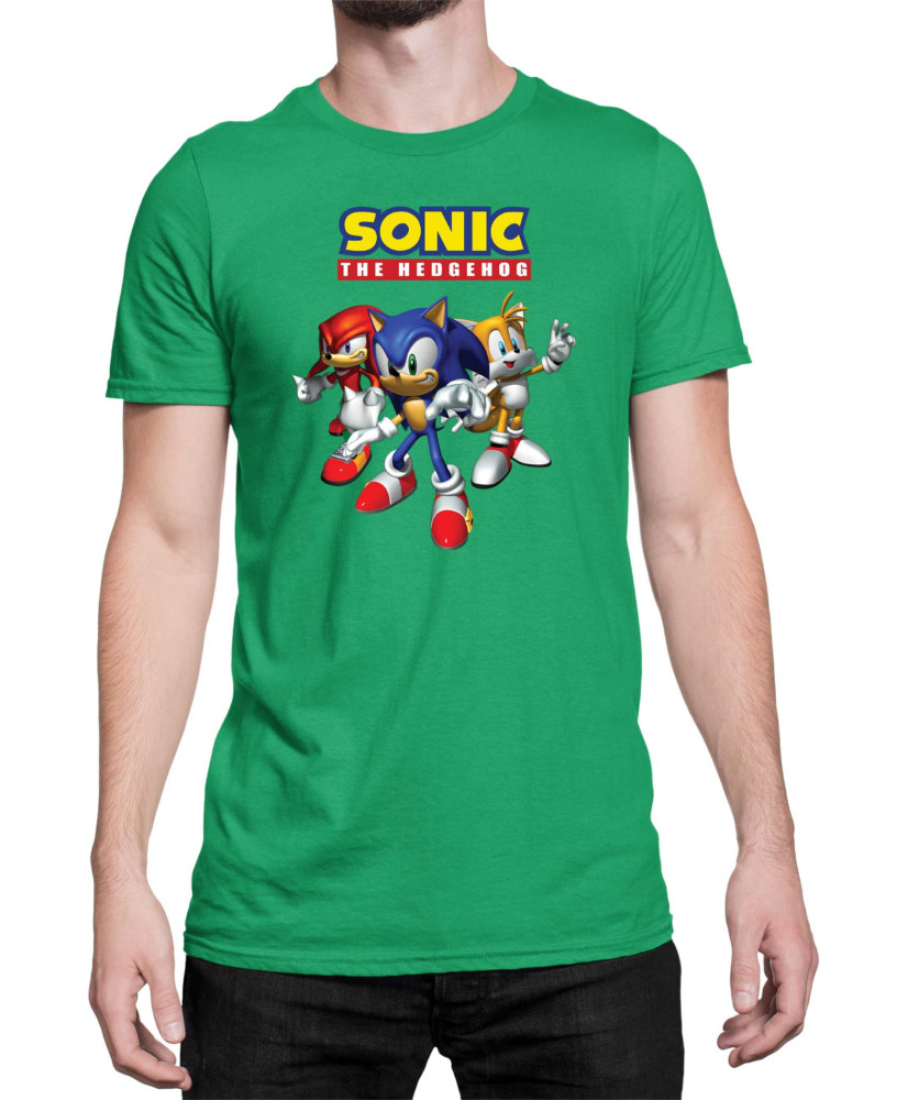 Мъжка Тениска Sonic The Hedgehog Sonic And Friends 03