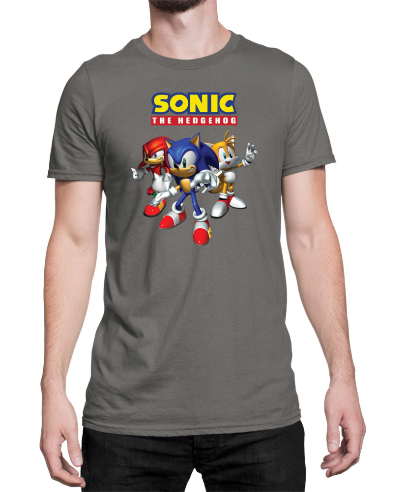 Мъжка Тениска Sonic The Hedgehog Sonic And Friends 03
