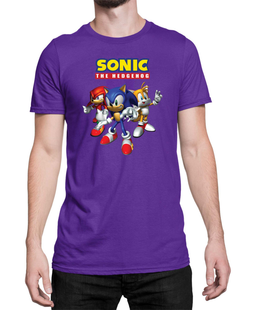 Мъжка Тениска Sonic The Hedgehog Sonic And Friends 03