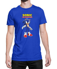 Мъжка Тениска Sonic The Hedgehog Sonic And Silver