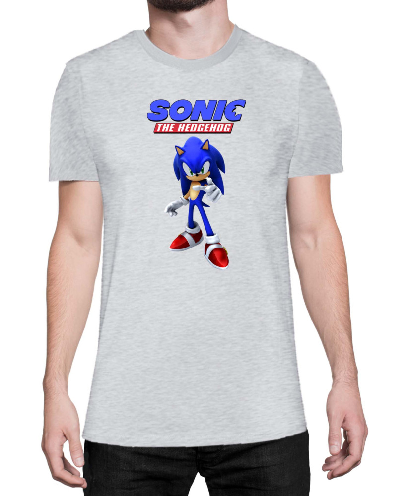Мъжка Тениска Sonic The Hedgehog Sonic Face 01