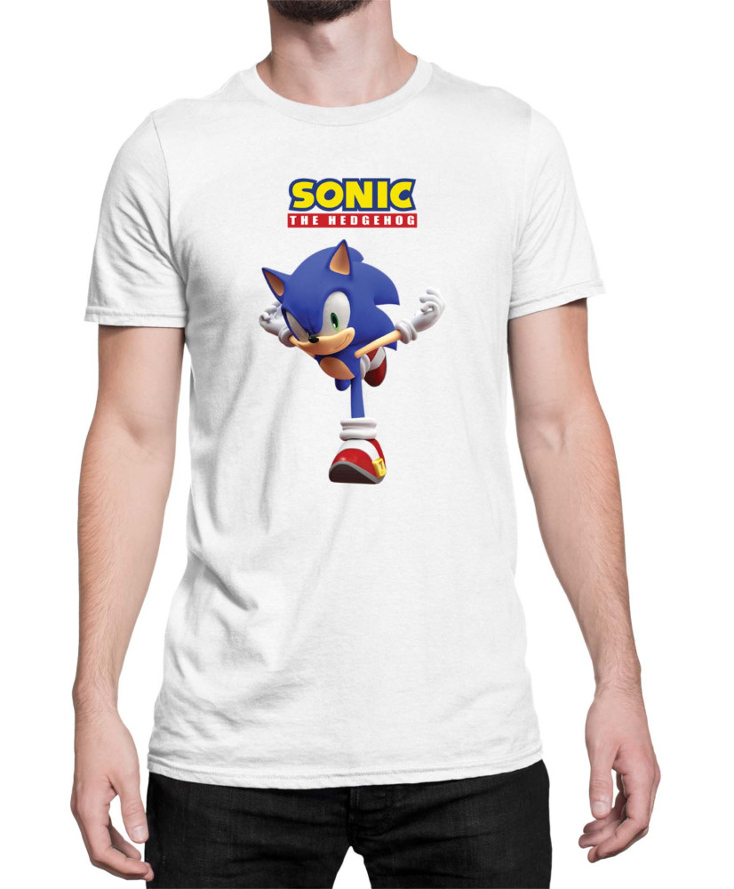 Мъжка Тениска Sonic The Hedgehog Sonic Face 02
