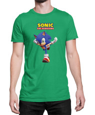 Мъжка Тениска Sonic The Hedgehog Sonic Face 02