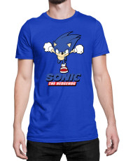 Мъжка Тениска Sonic The Hedgehog Sonic Naruto Run