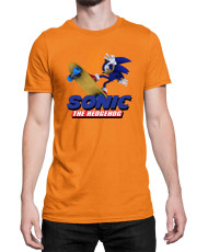 Мъжка Тениска Sonic The Hedgehog Sonic Skateboard