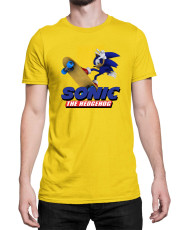 Мъжка Тениска Sonic The Hedgehog Sonic Skateboard