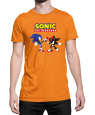 Мъжка Тениска Sonic The Hedgehog Sonic Vs Shadow
