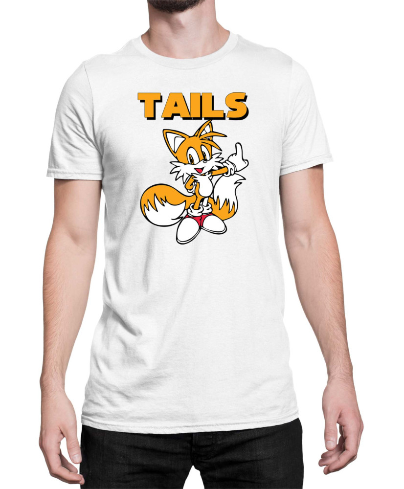 Мъжка Тениска Sonic The Hedgehog Tails 01