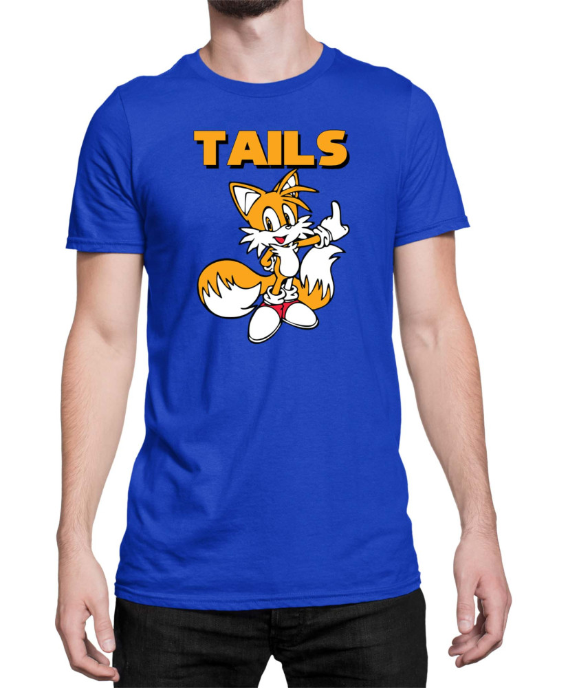 Мъжка Тениска Sonic The Hedgehog Tails 01