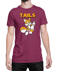 Мъжка Тениска Sonic The Hedgehog Tails 01