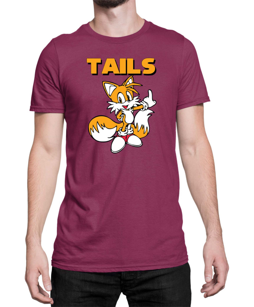 Мъжка Тениска Sonic The Hedgehog Tails 01