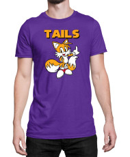 Мъжка Тениска Sonic The Hedgehog Tails 01