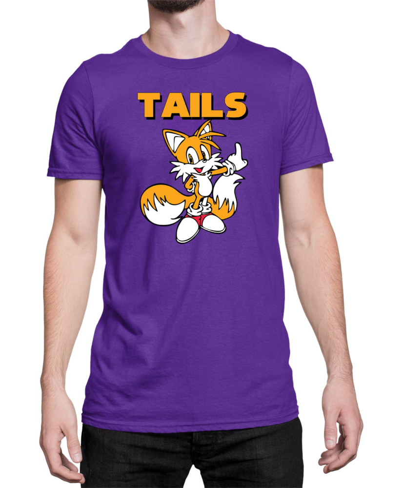 Мъжка Тениска Sonic The Hedgehog Tails 01