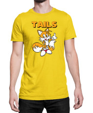 Мъжка Тениска Sonic The Hedgehog Tails 01