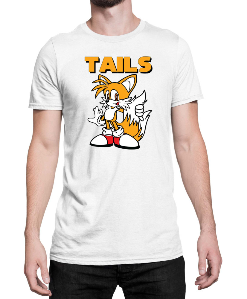 Мъжка Тениска Sonic The Hedgehog Tails 02