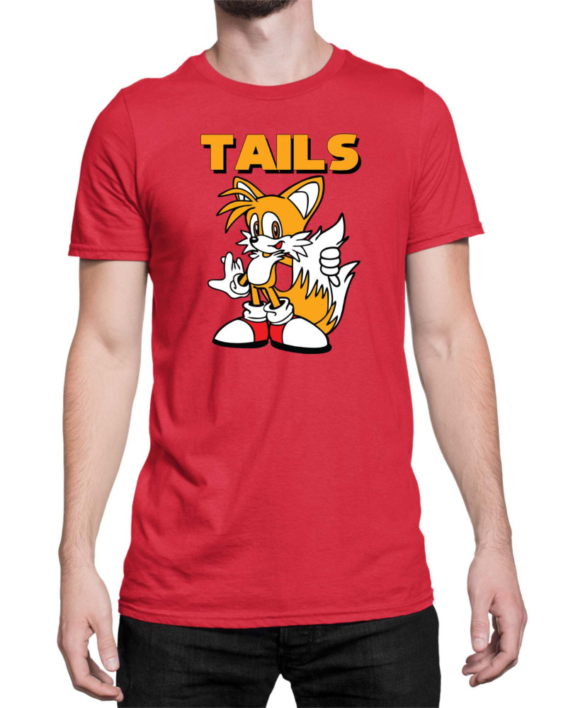 Мъжка Тениска Sonic The Hedgehog Tails 02