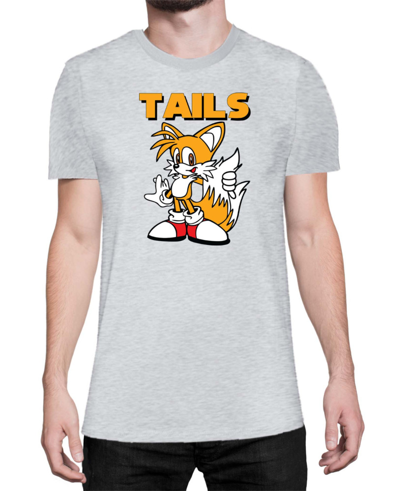 Мъжка Тениска Sonic The Hedgehog Tails 02