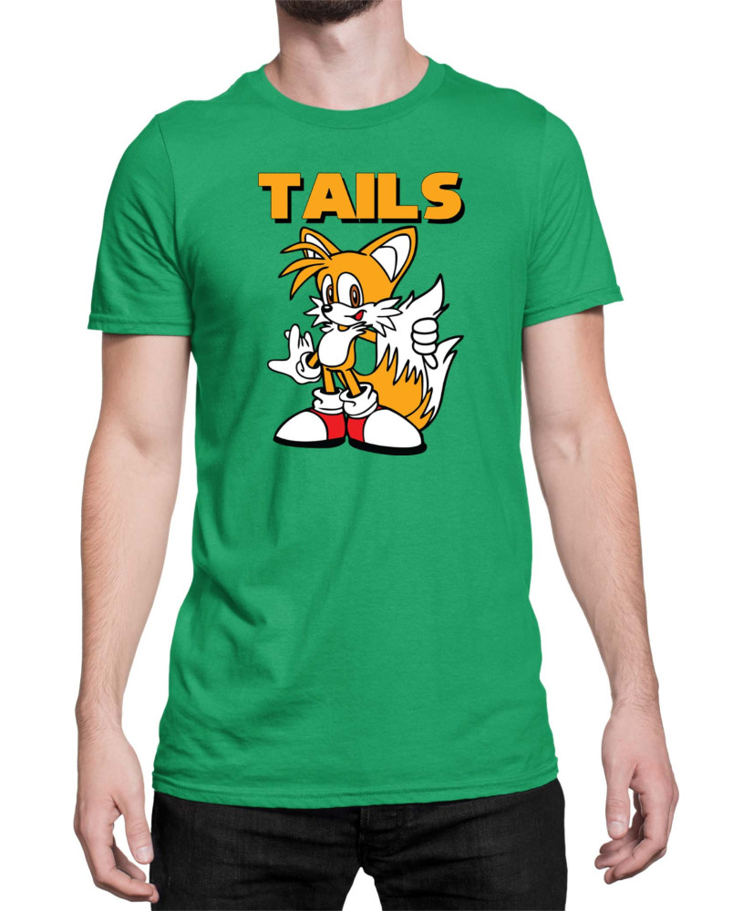 Мъжка Тениска Sonic The Hedgehog Tails 02