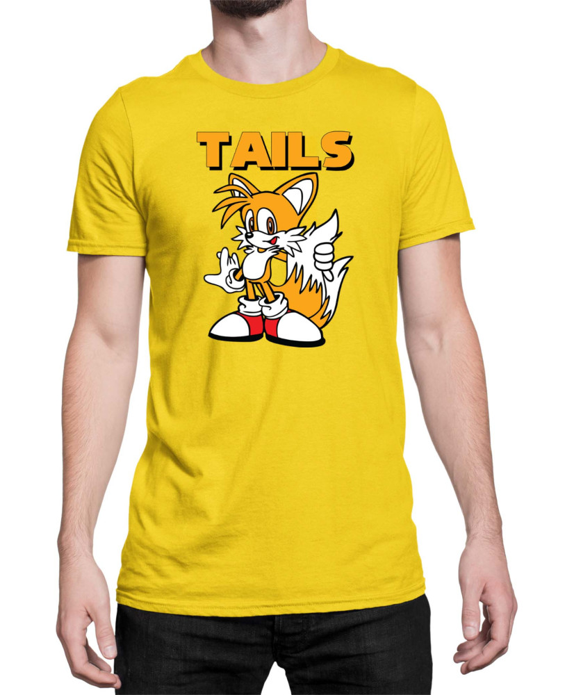 Мъжка Тениска Sonic The Hedgehog Tails 02