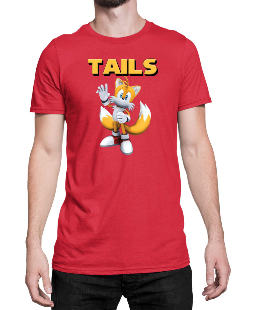 Мъжка Тениска Sonic The Hedgehog Tails 03