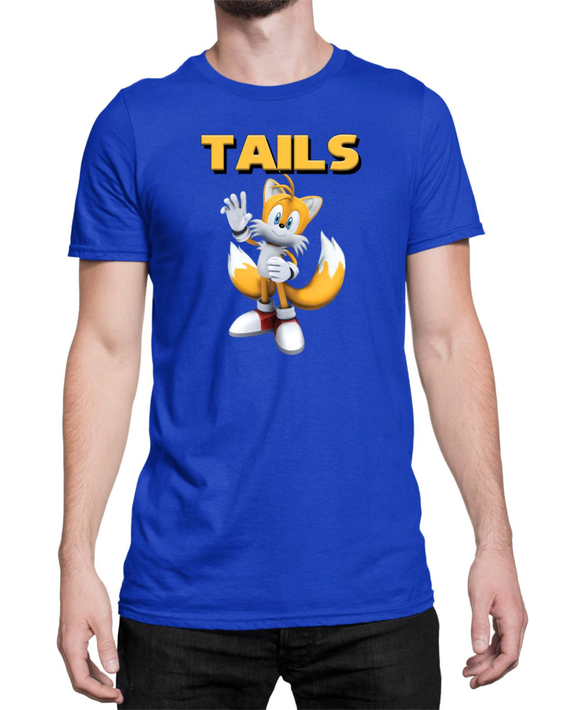 Мъжка Тениска Sonic The Hedgehog Tails 03