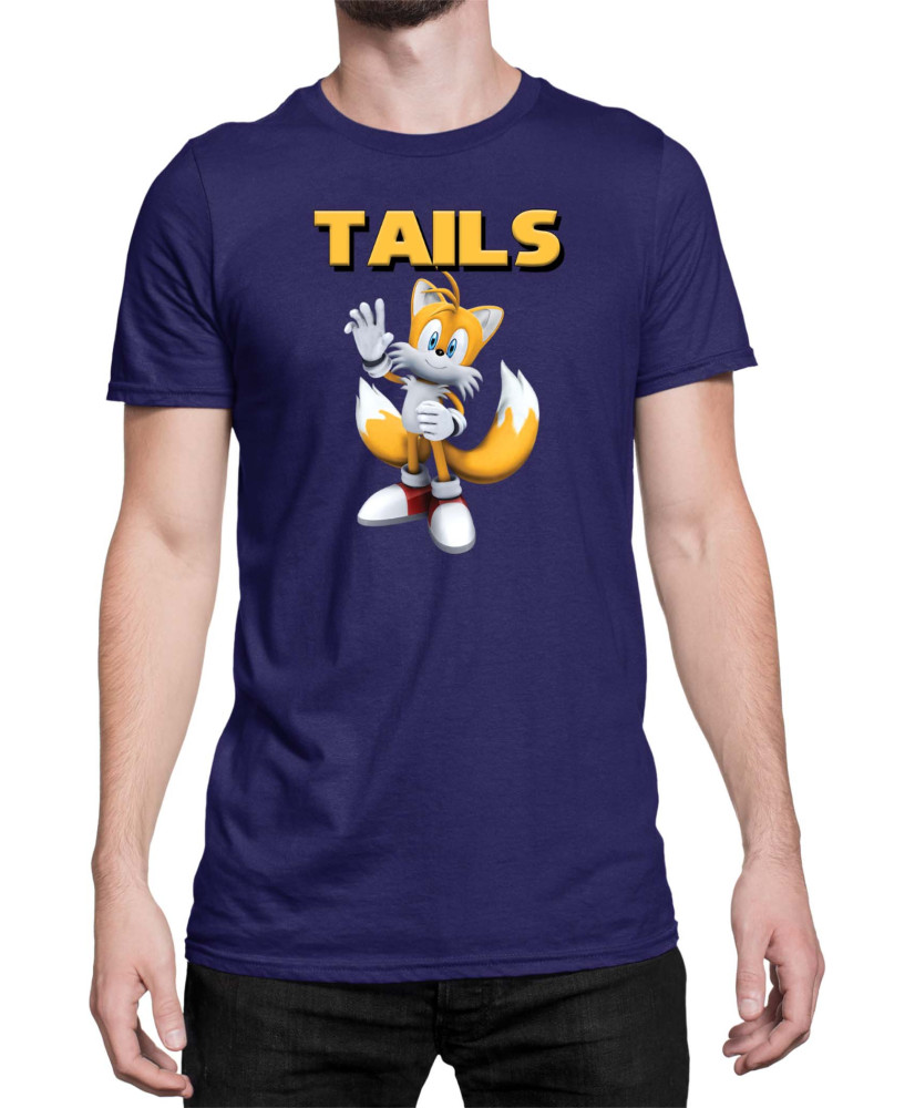 Мъжка Тениска Sonic The Hedgehog Tails 03