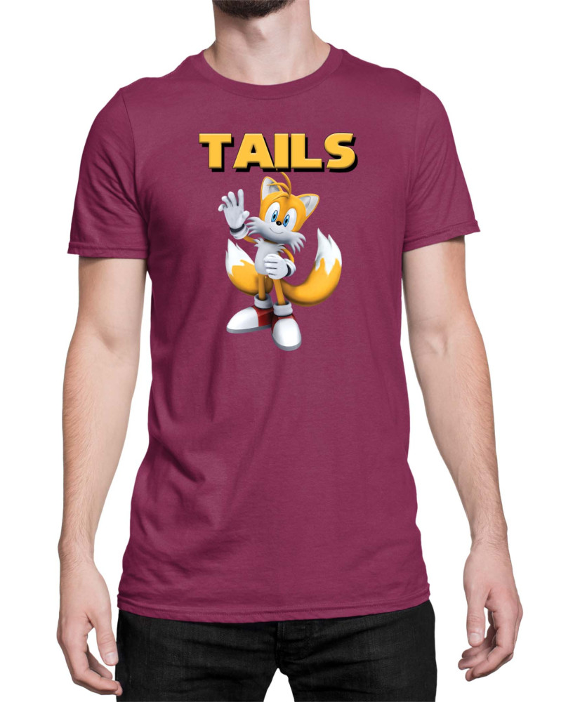 Мъжка Тениска Sonic The Hedgehog Tails 03