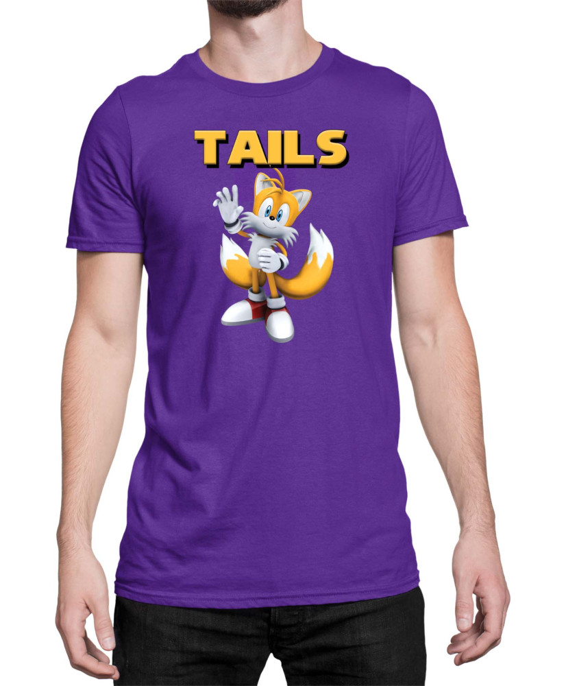 Мъжка Тениска Sonic The Hedgehog Tails 03
