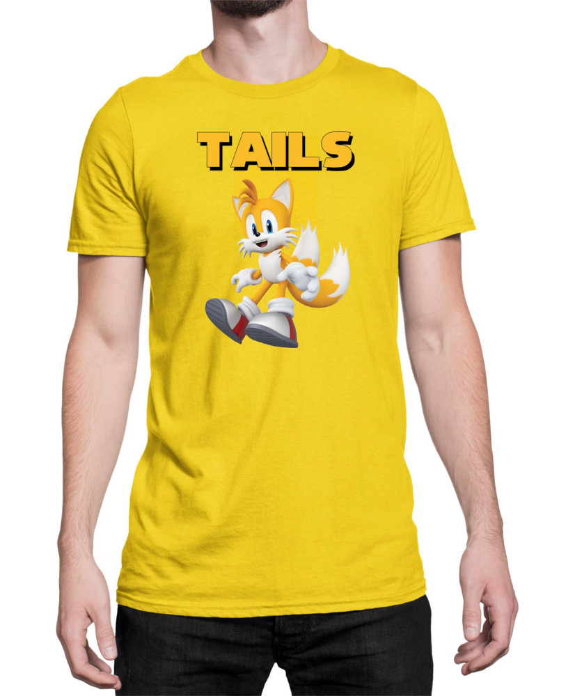 Мъжка Тениска Sonic The Hedgehog Tails 05