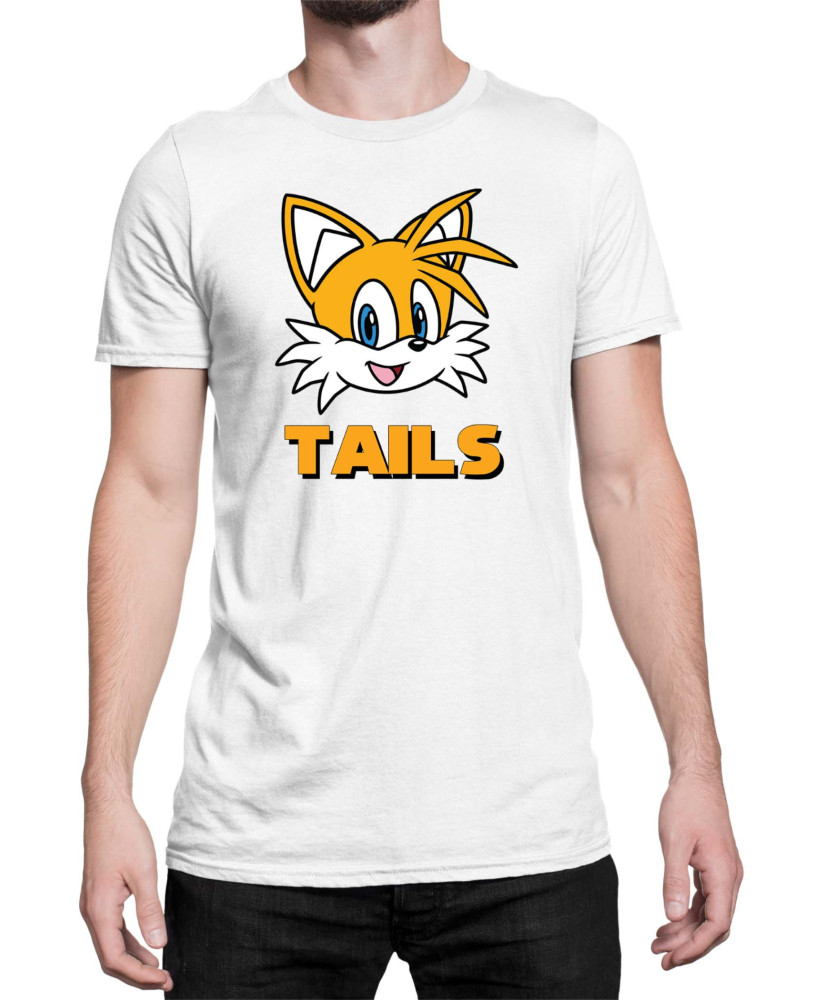 Мъжка Тениска Sonic The Hedgehog Tails Face 01