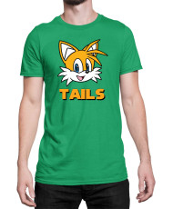 Мъжка Тениска Sonic The Hedgehog Tails Face 01